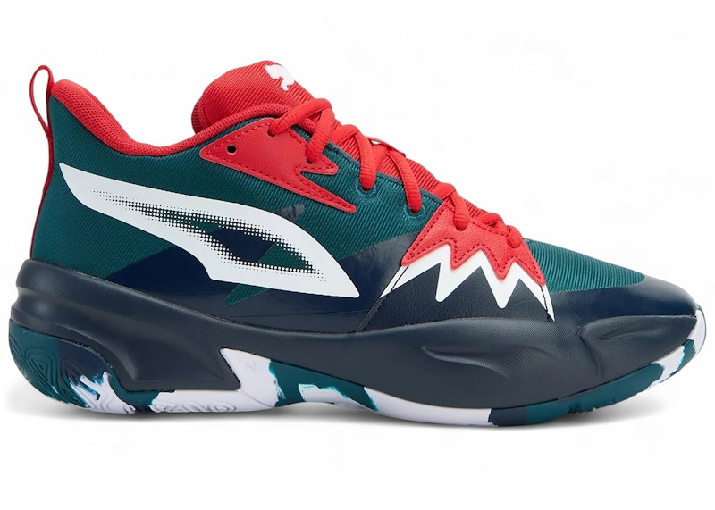Puma Genetics Club Navy Cold Green For All Time Red