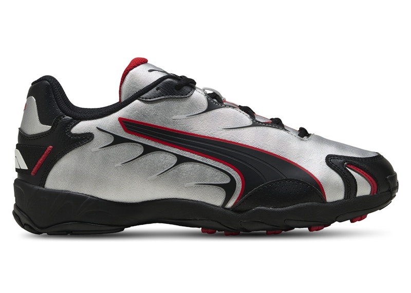 Pre-owned Puma Men's  Inhale F1 75th Anniversary Sneakers In Silver/black