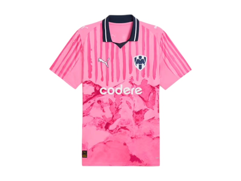 Puma KidSuper C.F. Monterrey Replica Jersey Fast Pink/White