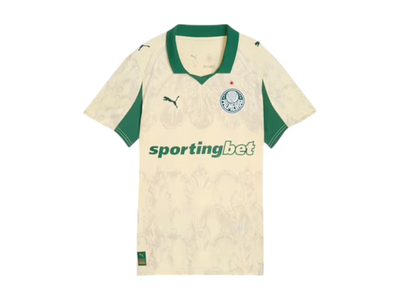 Puma KidSuper SE Women's Palmeiras Replica Jersey Creamy Vanilla/Vine