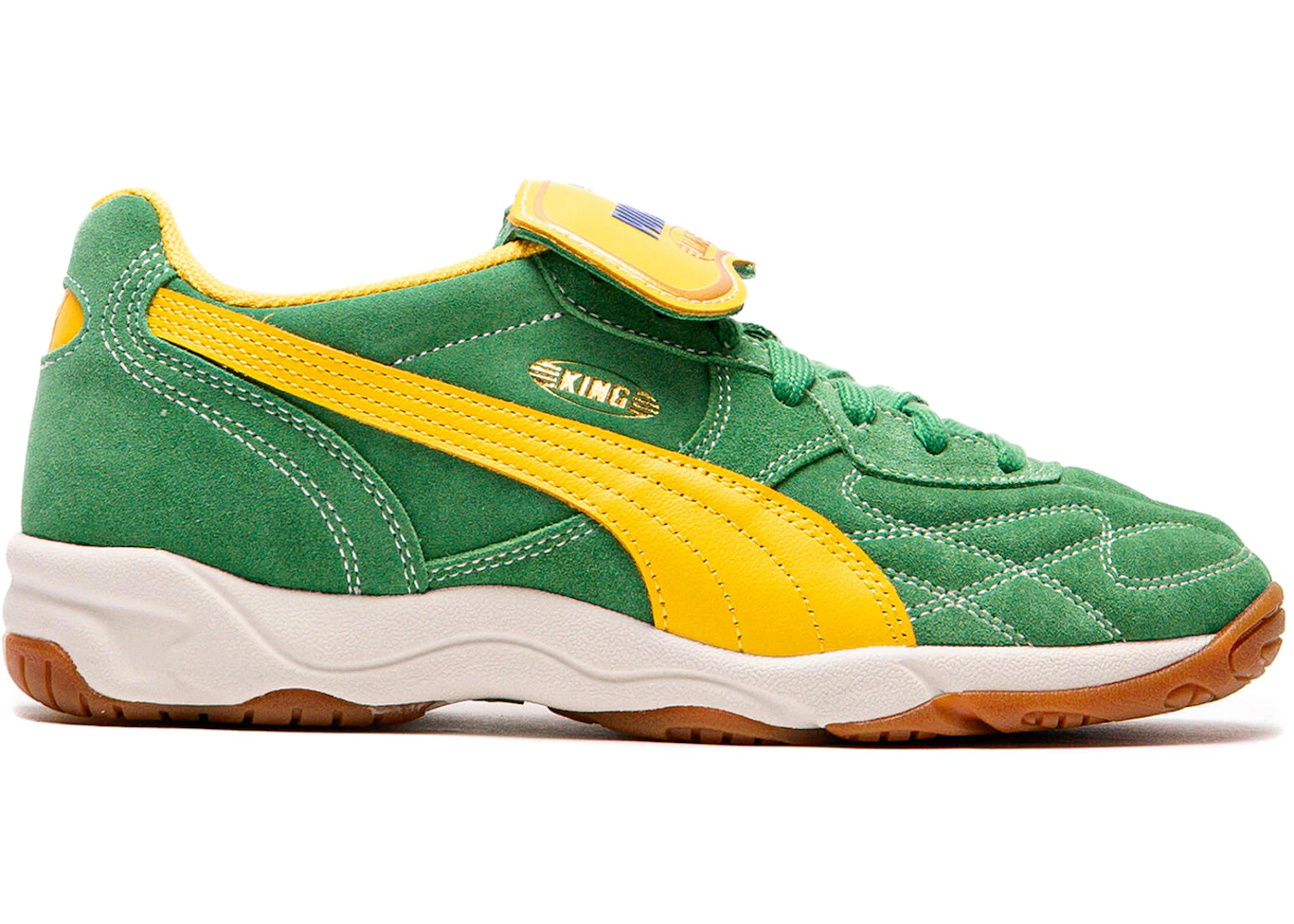 Puma King Indoor Archive Green Yellow Sizzle Hombre - 401684-02 - ES