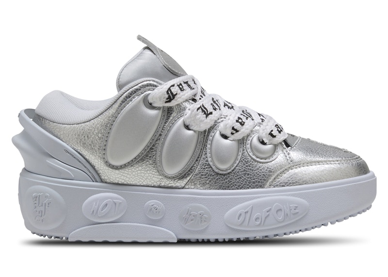 Pre-owned Puma Lamelo Ball Lafrancé Amour Chrome Sneakers Inmist In Silver/silver Mist