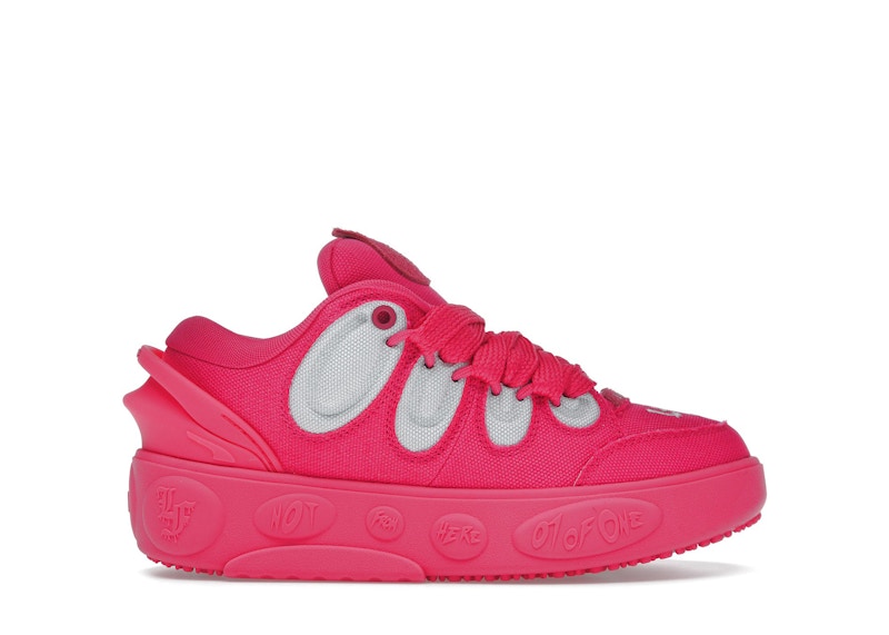 Pre-owned Puma Lamelo Ball Lafrancé Amour Valentine's Day Sneakers In Pink/white