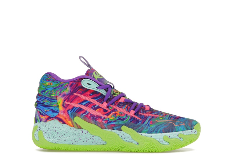 Pre-owned Puma Lamelo Ball Mb.03 Be You Sneakers