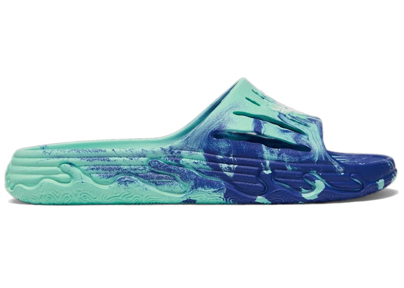 Puma LaMelo Ball MB.03 Slide Electric Peppermint Royal Sapphire Men's 39422302 US