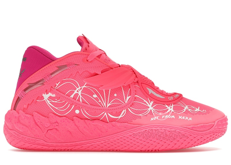 Men's Puma LaMelo Ball MB.05 Fast & Furious Suki Sneakers in Pink/White