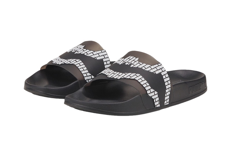 Pre-owned Puma Leadcat 2.0 The Batman Sneakers In Black/white In Multi