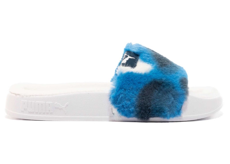 Puma furry store slides 2.0