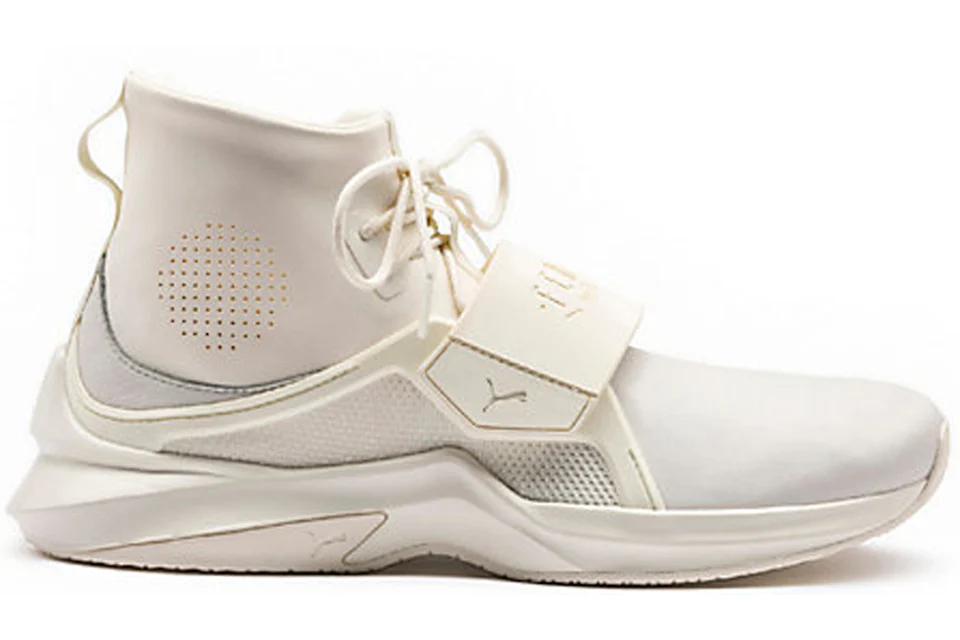 Puma Leather Hi Rihanna Fenty White Women s 190398 04 US