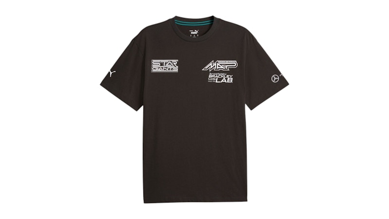 Puma MAPF1 Garage Graphic Crew Neck Short Sleeve T-Shirt