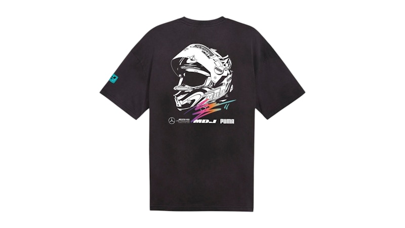 ★★PUMA★★ MAPF1 Crew Short Sleeve T-Shirt Ocean Tropic 62 T-shirt Puma MAPF1 ESS Logo - T-Shirts - Men's Lifestyle