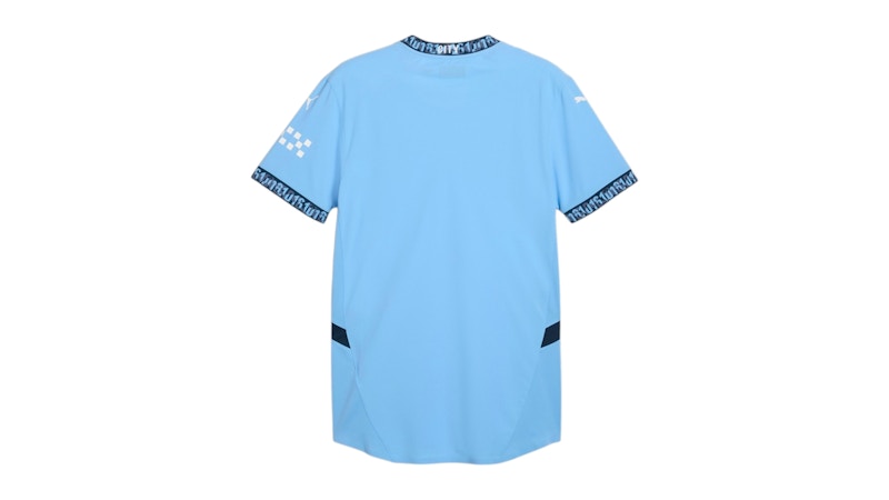 Puma MCFC Home Crew Neck Short Sleeve Soccer Jersey Team