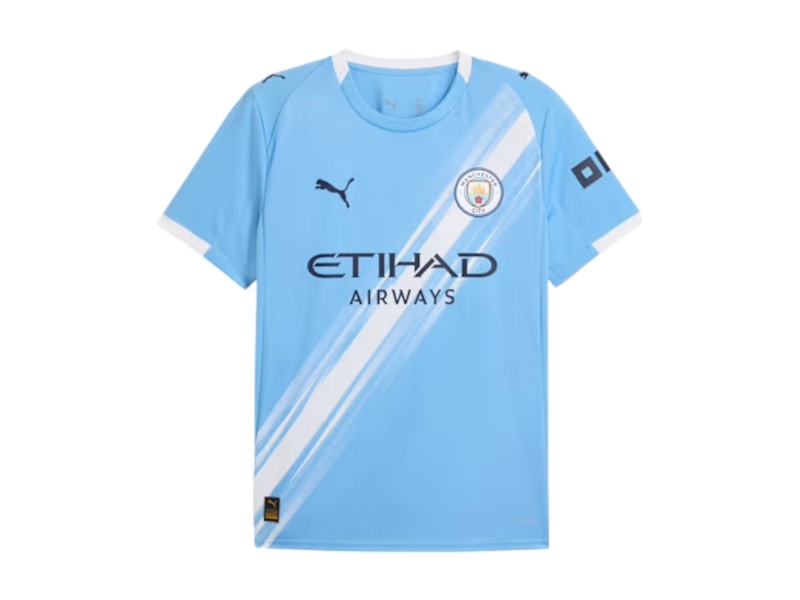 1991-93 Manchester City Home Shirt - 9/10 - (XL)