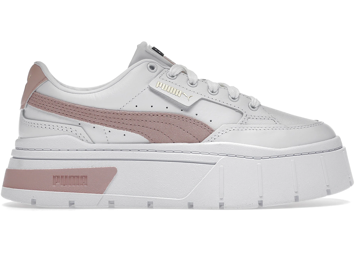 Puma Mayze Stack Puma White Rose Quartz (Women's) 384363-02 US