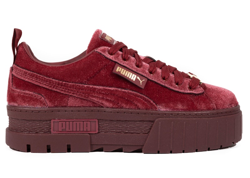 Puma cali outlet velvet women's sneakers