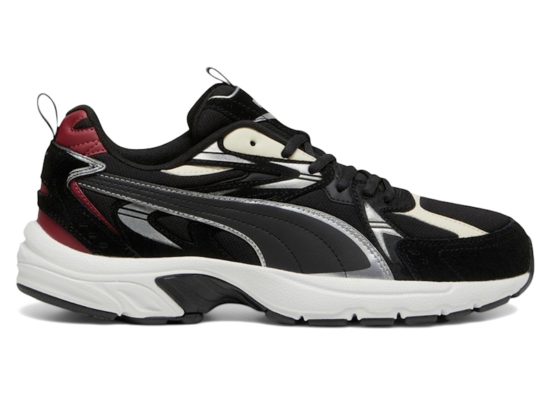 Puma Milenio Tech Suede Black Intense Red