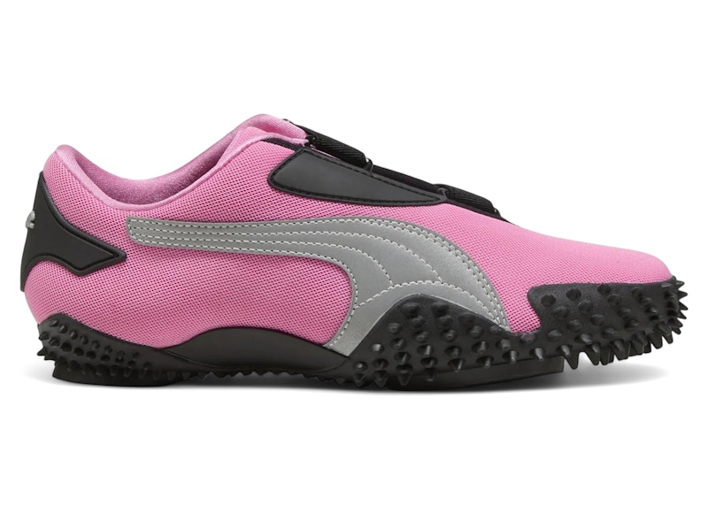 Pre-owned Puma Men's Mostro Og Sneakers In Posie Pink/silver/black