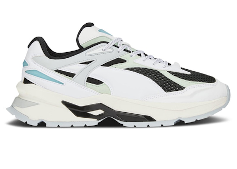Pre-owned Puma Men's Nano Odyssey Sneakers In White/black
