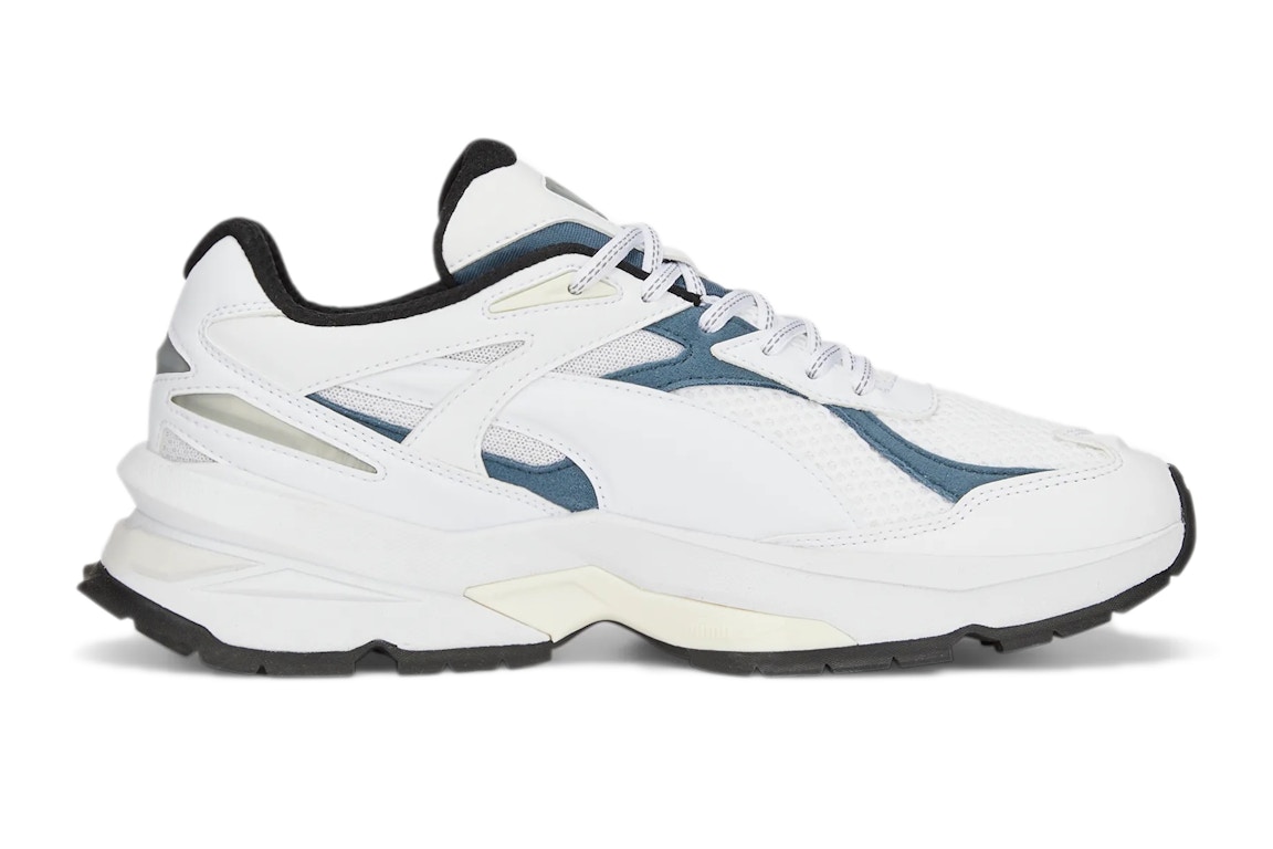 Click to view more detailed imagery on our partner's website Pre-owned Puma Nano Odyssey White Evening Sky In White/evening Sky