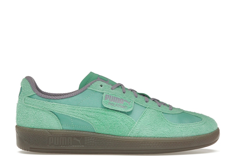 Pre-owned Puma Palermo (women's) Sneakers In Jade/frost Green/gum