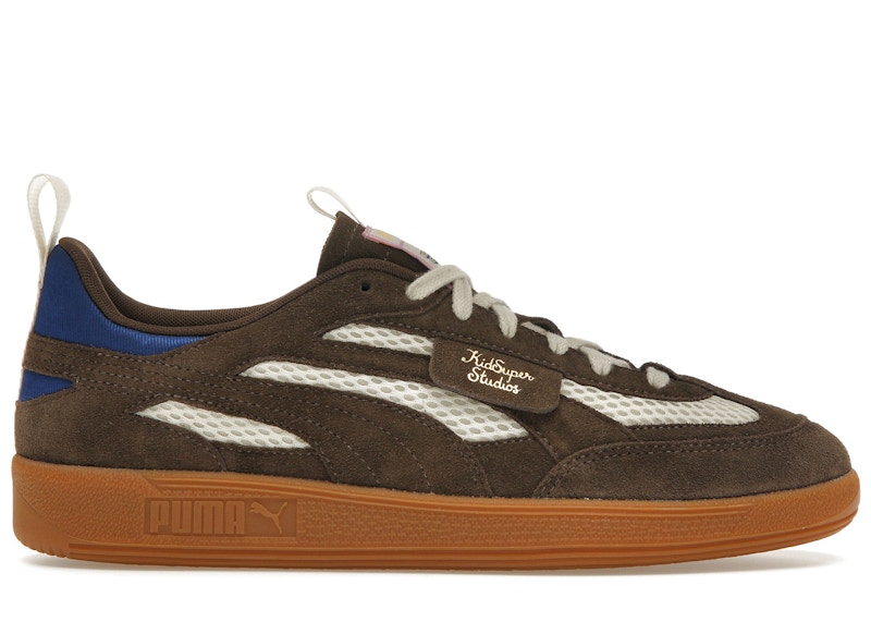 Pre-owned Puma Men's Palermo Kidsuper Sneakers In Flaxen/mauved Out