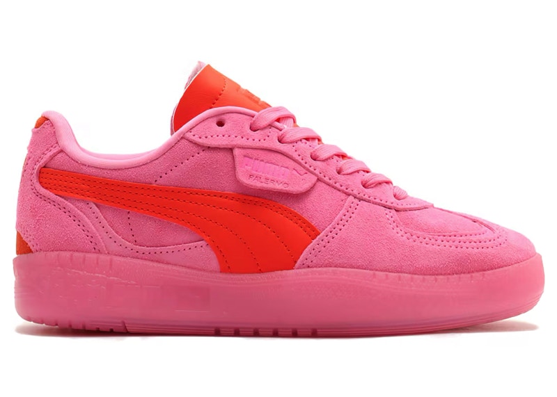 Pre-owned Puma Palermo Moda Xtra (women's) Sneakers In Poison Pink/redmazing