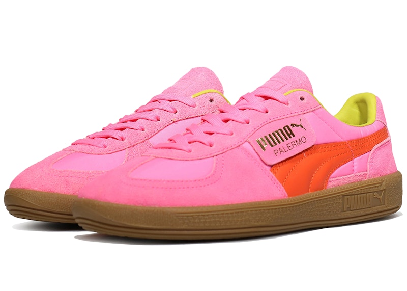 Pink and orange pumas best sale