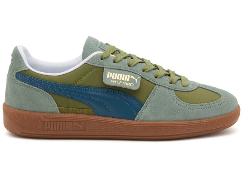 Puma Palermo Olive Green Eucalyptus Tropic Men s 383011 11 US