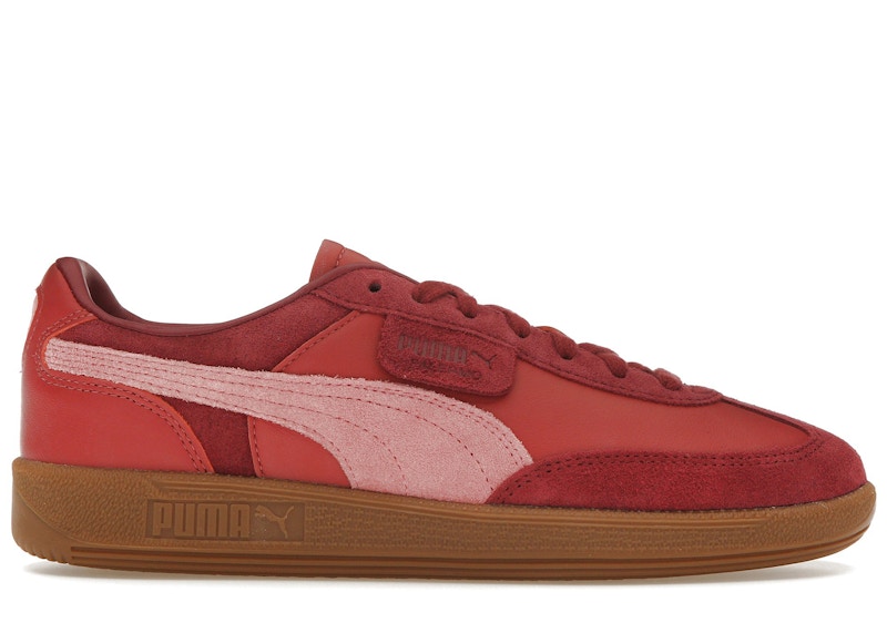 Pre-owned Puma Men's Palermo Palomo Regal Red Sneakers In Team Regal Red/passionfruit/astro Red