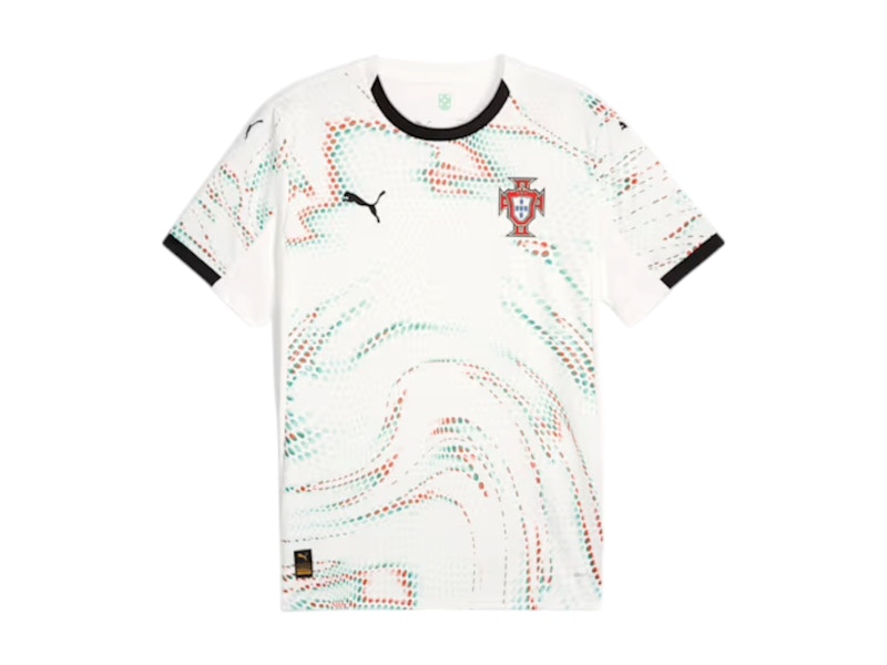 Puma Portugal '25 Away Replica Jersey White/Black