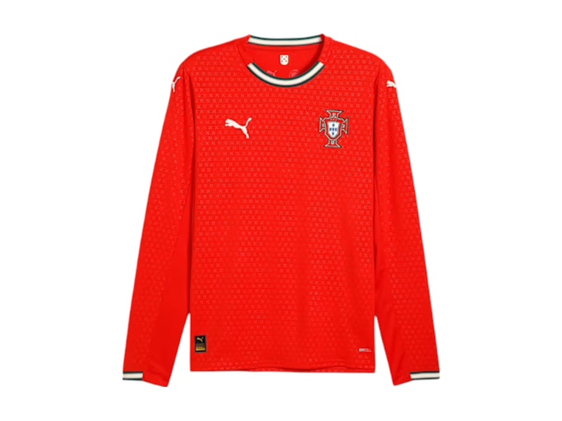 Puma Portugal '25 Home Replica Jersey Sport Red/Sugared Almond