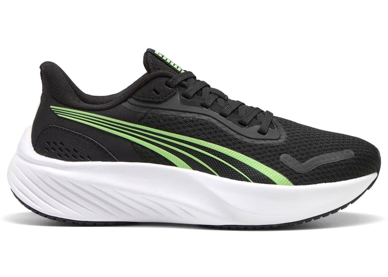 Puma Pounce Lite Black Green (GS)