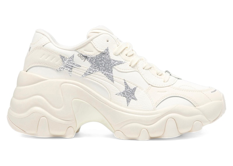 Puma Pulsar Wedge Star Frosted Ivory Silver (Women's)