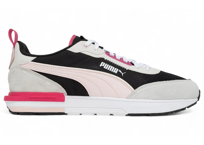 Puma R22 Black Chalk Pink White