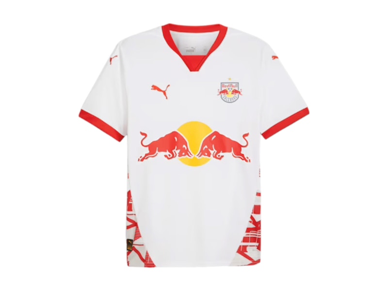 Puma RB Salzburg 24/25 Replica Home Jersey White/Red