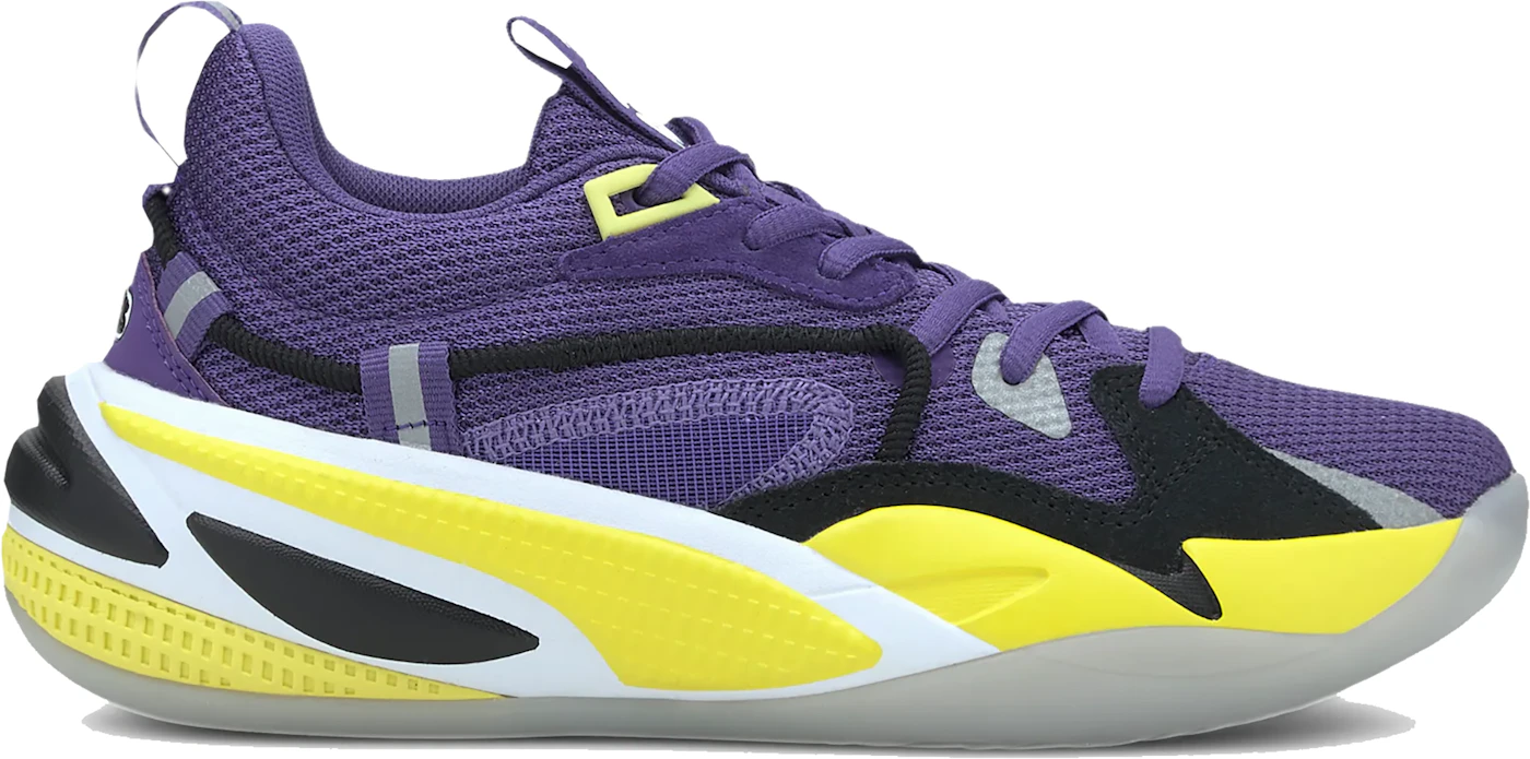 Puma RS-Dreamer - Mens Basketball Shoes - Purple/Yellow/Yellow, Size 8.5