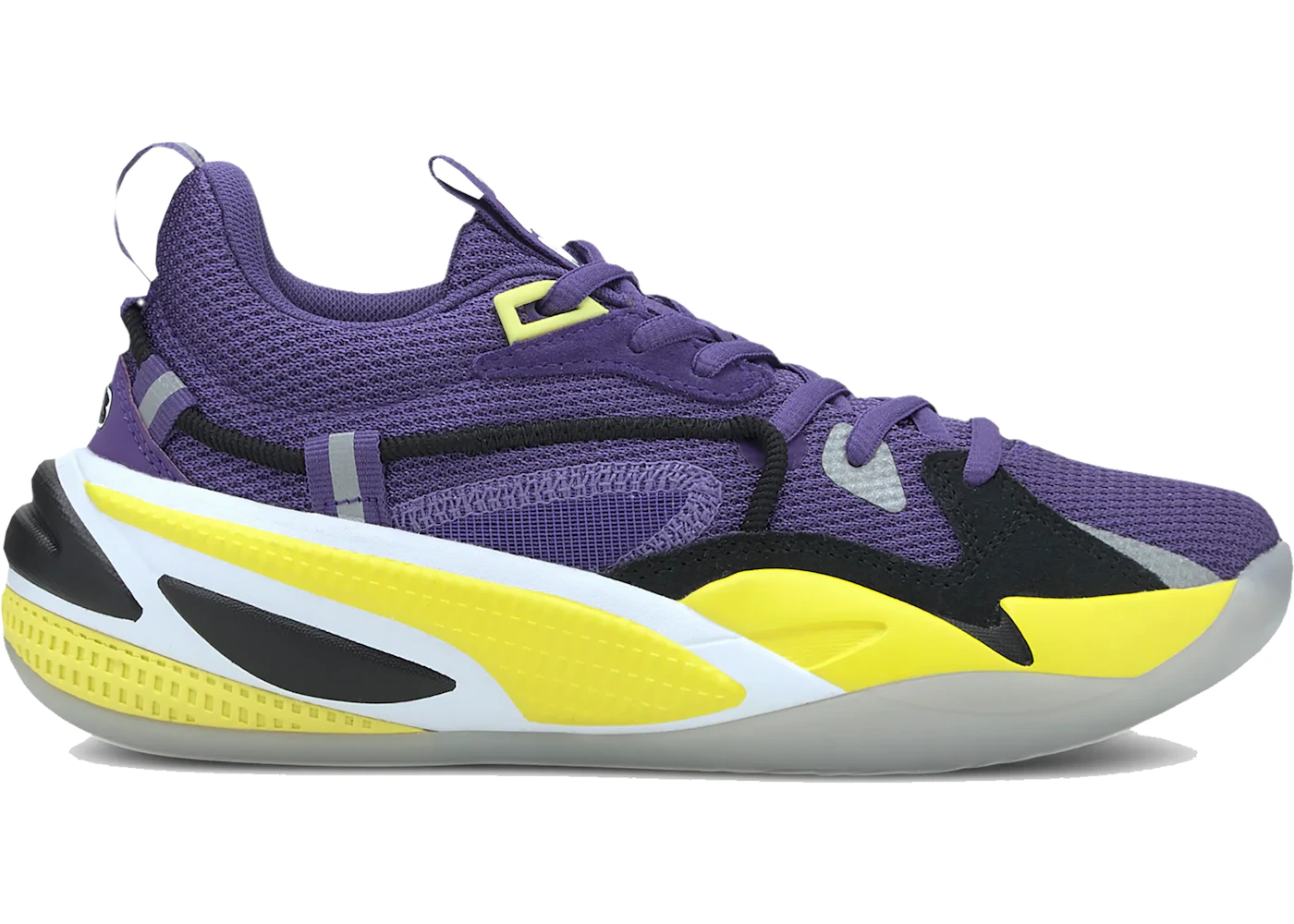 Puma basket heart mens purple hotsell