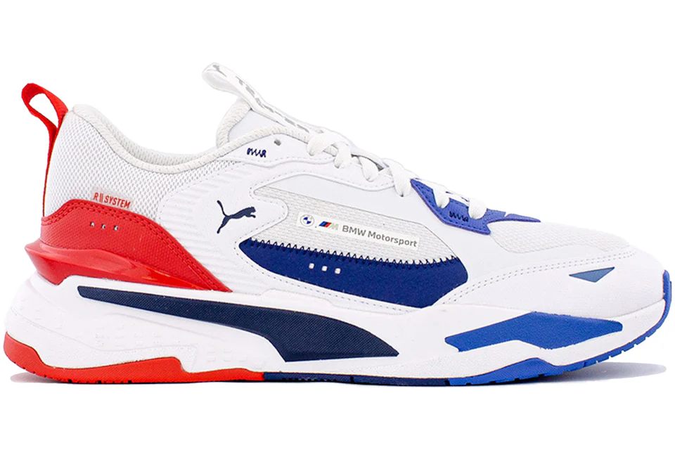 Puma RS-Fast BMW Motorsport White Red Blue Men's - 307027-02 - US