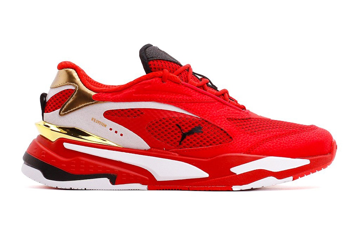 Click to view more detailed imagery on our partner's website Pre-owned Puma Rs-fast Canada In High Risk Red/team Gold/white