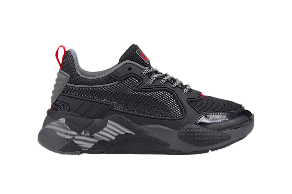 Pre-owned Puma Rs-x The Batman (gs) In Black/red