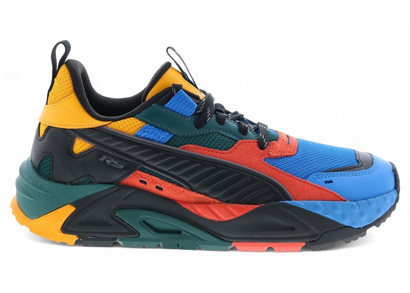 Puma RS Trck Color Future Blue Black Saffron Men's - 391576-01 - US