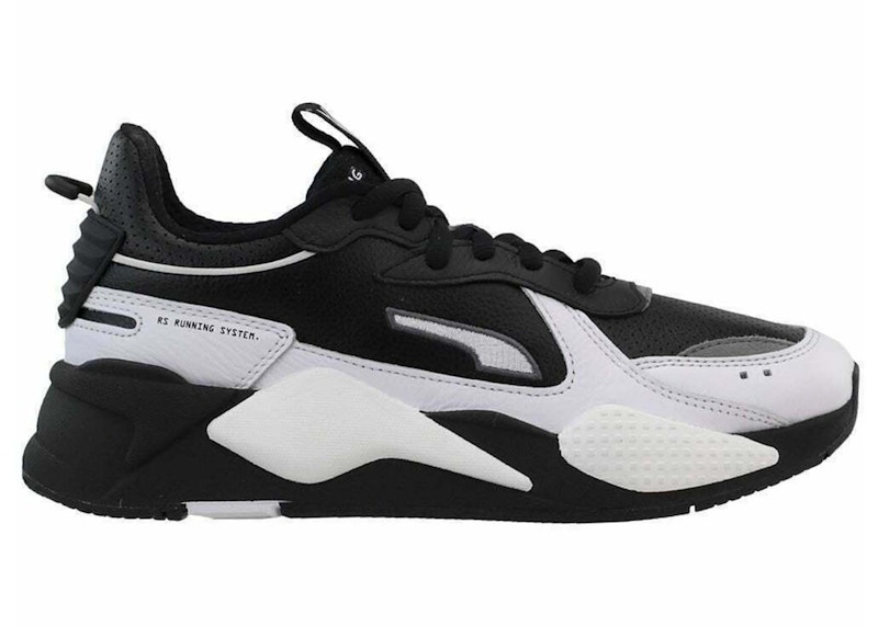 puma rsx black and white