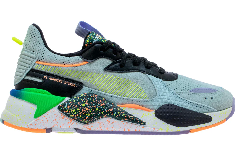 Puma rs top x verde acqua