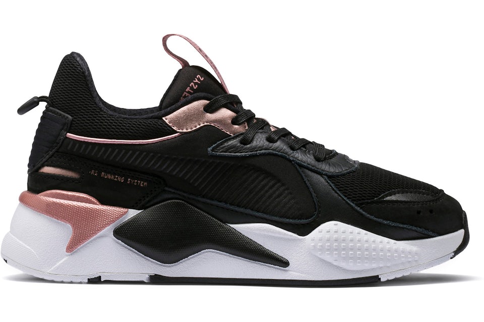 Puma RS X Trophies Black Rose Gold Men s 369451 04 US