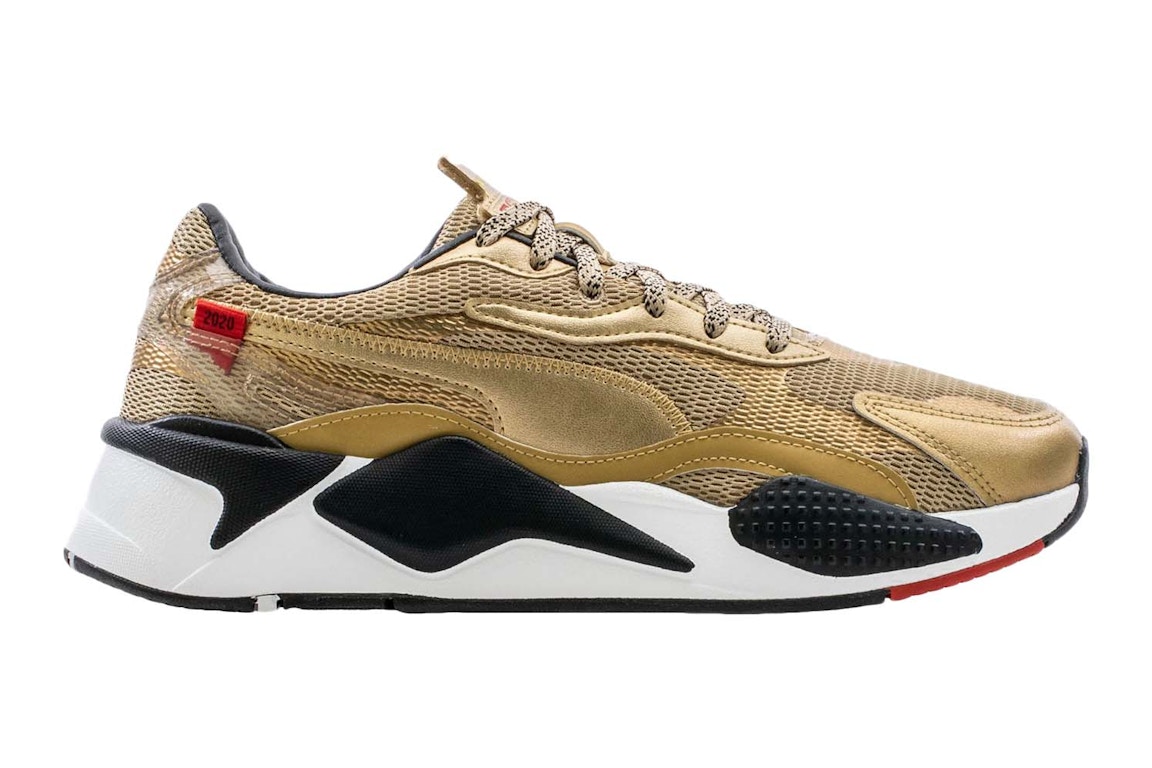 Click to view more detailed imagery on our partner's website Pre-owned Puma Rs-x3 World Cup Team Gold In Team Gold/white/black