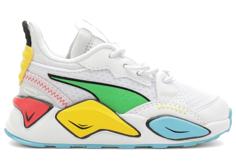 Puma RSXL Comic Brights Sneakers in Puma White