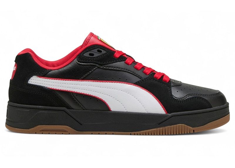 Puma Rebound Break Low Scuderia Ferrari Black White Red - 308912-01