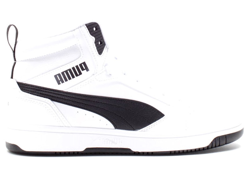 Puma Rebound V6 High White Black - 392326-02