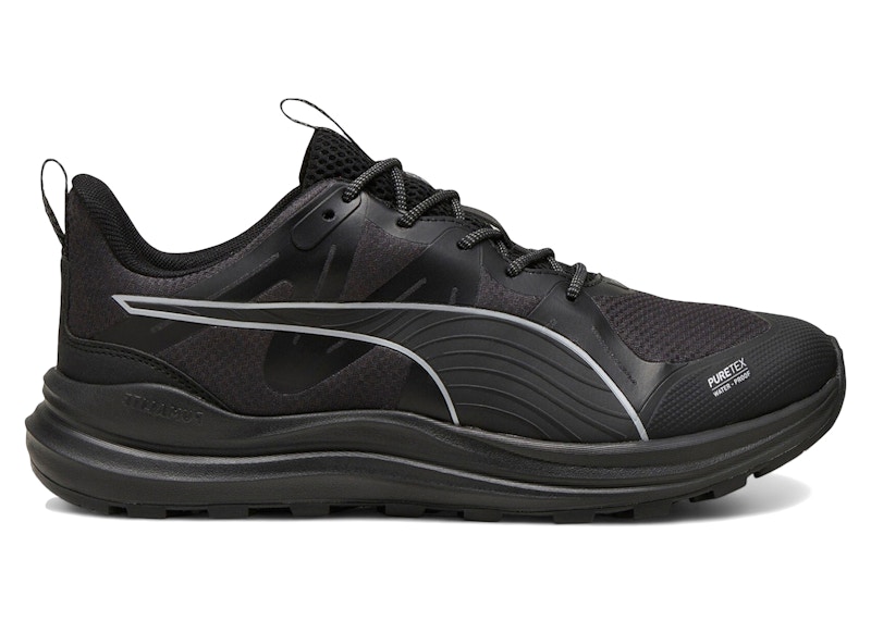Puma Reflect Lite Trail Pure-Tex Black Cool Dark Grey