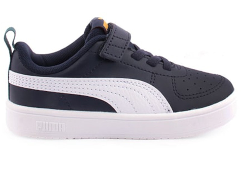 Pre-owned Puma Rickie Ac White Sneakers In Peacoat/ White In Multi